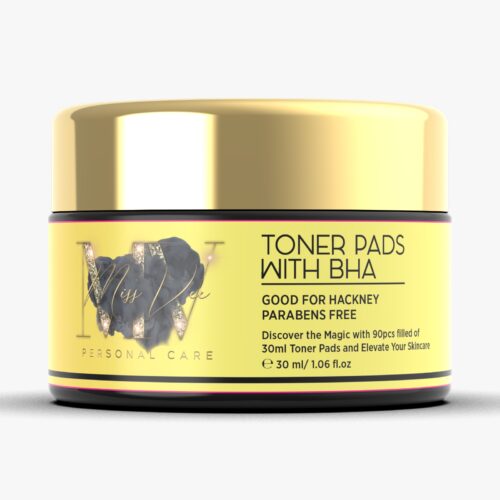 Toner Pads BHA 90pcs Filled 30ml Liquid 30ml